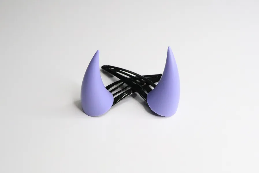 Pastel Small Demon Horns Cute Gothic Devil