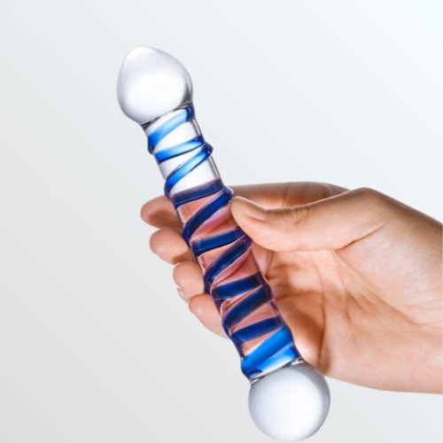 Gläs Spiral Glass 6.5" Dildo