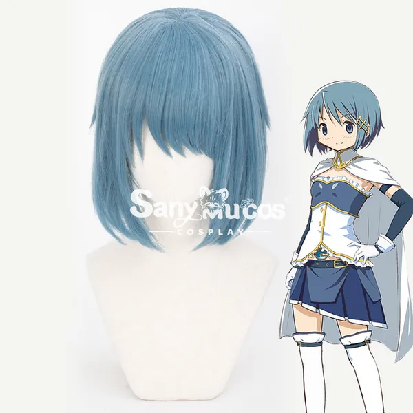 Anime Puella Magi Madoka Magica Cosplay Miki Sayaka Cosplay Wig