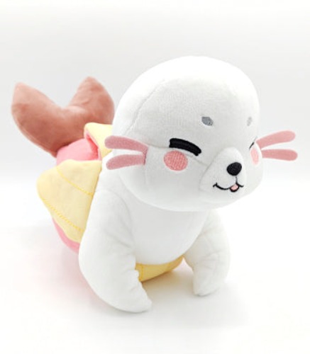 Pink Fresh Banana Seal Plush