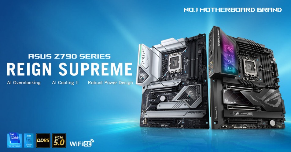 ASUS Z790/H770/B760 – The best motherboards for 13th Gen Intel Raptor Lake and 12th Gen Intel Alder Lake CPUs