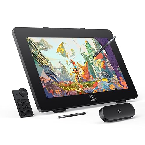 XPPen Artist Pro 24 (Gen 2) Drawing Tablet with 4K Full-laminated Screen, 99% sRGB Color Gamut, 23.8" Graphics Pen Display with Dual Styli Powered by X3 Pro, Compatible with Windows, macOS, Linux