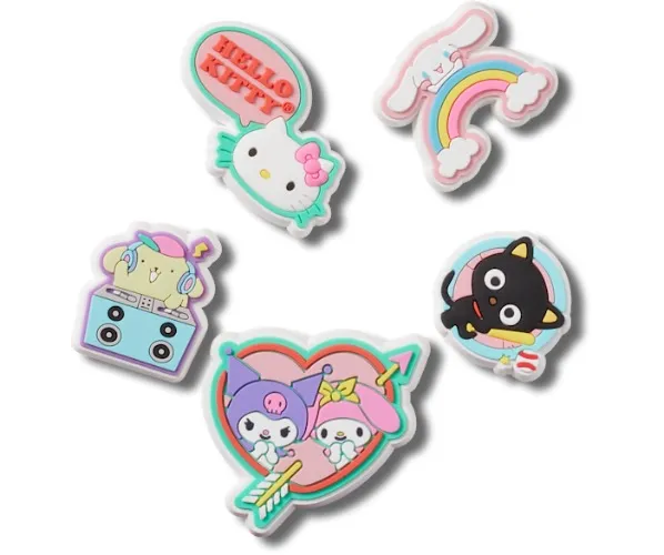 HELLO KITTY AND FRIENDS 5 PACK Jibbitz™ Charms