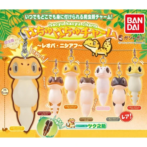 Bandai Gashapon Capsule Toy Q Version Cute Reptile Lizard Chameleon Leopard Gecko Charm Decoratoion Model Doll Kids Gifts