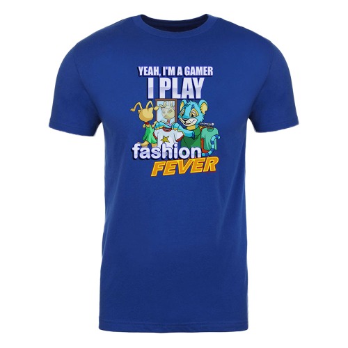 Neopets Game Room: Fashion Fever Adult Short Sleeve T-Shirt | Royal / XL