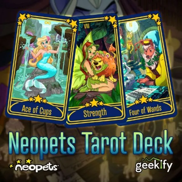Neopets – Tarot and Oracle Deck Set (Officially Licensed) - Geekify Inc