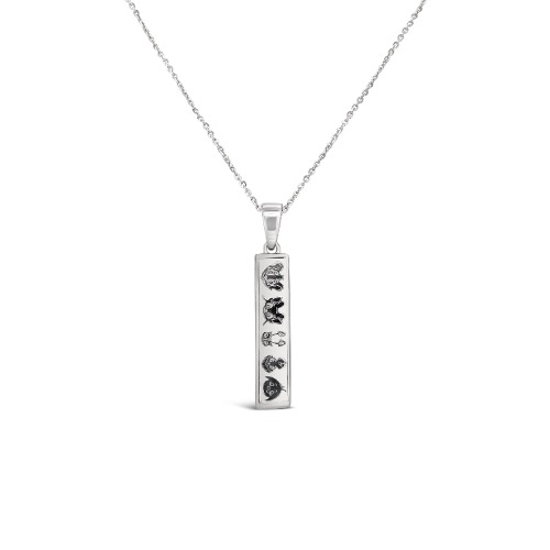 Neopets Bar Necklace | Silver