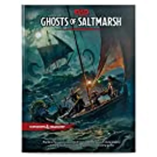 Wizards of the Coast Dungeons & Dragons Ghosts of Saltmarsh Hardcover Book (D&D Adventure)