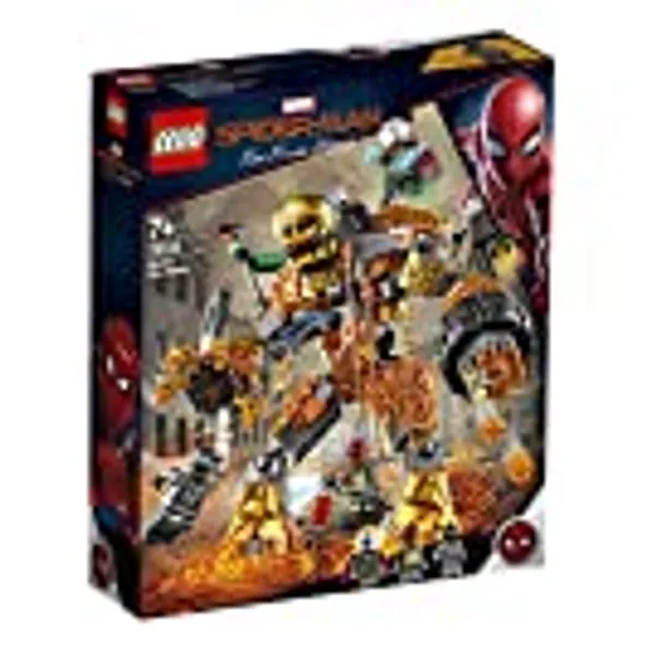 LEGO 76128 Marvel Spider-Man Molten Man Battle with a Buildable Figure and Mysterio Minifigure, Spiderman: Far From Home Movie
