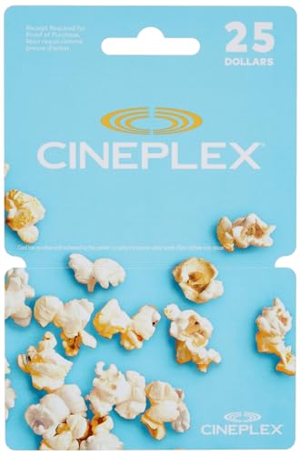 Cineplex Gift Card $25