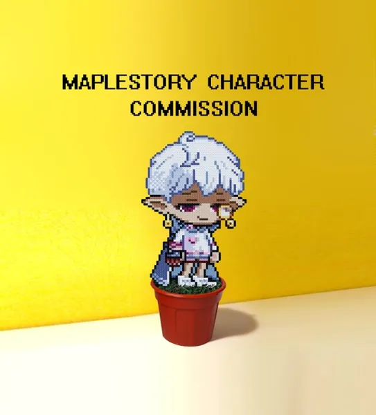 Maplestory Maplestory Commission Birthday Present Anime | Etsy Sweden
