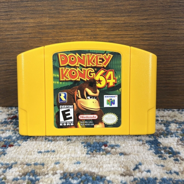 Donkey Kong 64 (DK, Nintendo 64, N64) Original Authentic - Tested