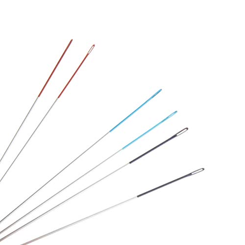 BeadSmith ColorEYES Beading Needles, Size #10, #11, #12