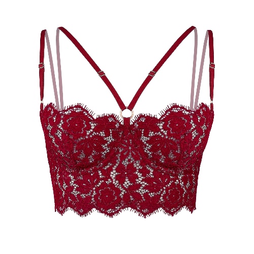 Frisson Bustier Bloodstone - 32D/34C / Bloodstone
