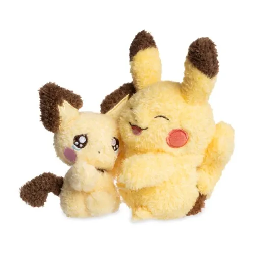 Pichu & Pikachu Pokémon Sweet Support Plush - 7 In