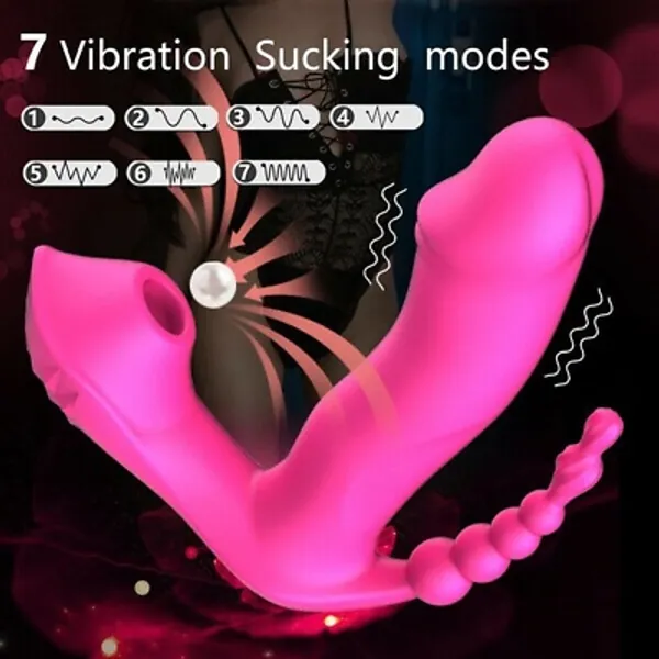 Wearable-Vibrator-Panties-G-spot-Dildo-CLIT-SUCKING-Toy-For-Women-Massager  | eBay