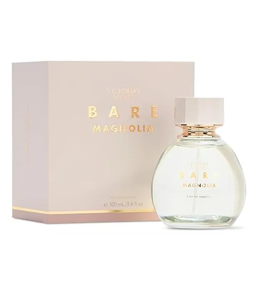 Victoria's Secret Bare Magnolia Eau de Parfum, Notes of Orange Flower, Magnolia Wood & Vanilla Musk, Perfumes for Women (3.4 oz)