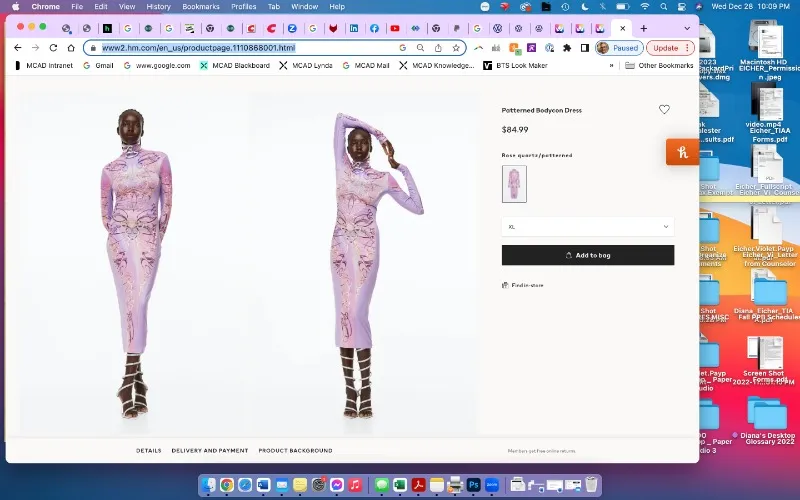 Patterned Bodycon Dress - Rose quartz/patterned - Ladies | H&M US