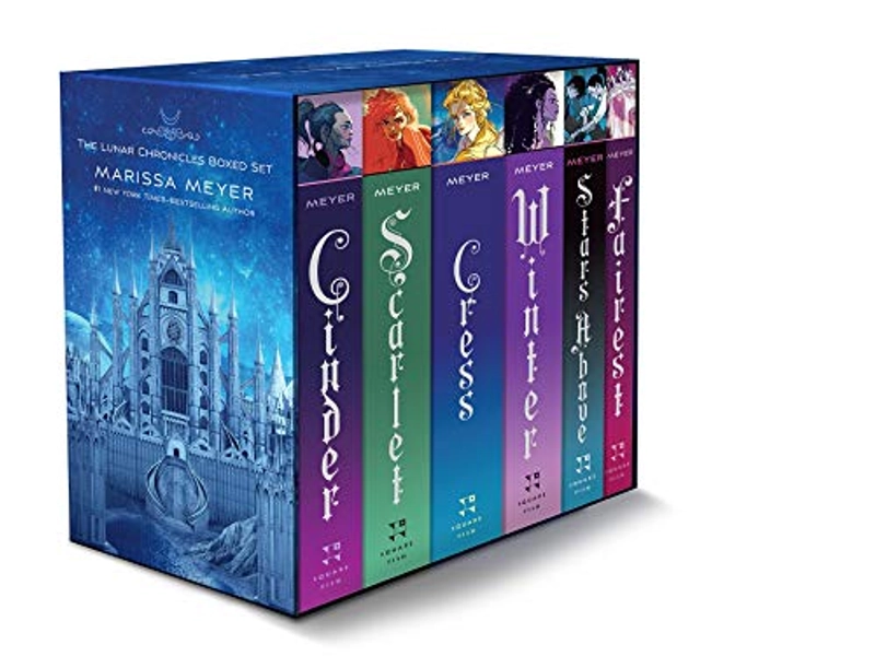 The Lunar Chronicles Boxed Set: Cinder, Scarlet, Cress, Fairest, Stars Above, Winter