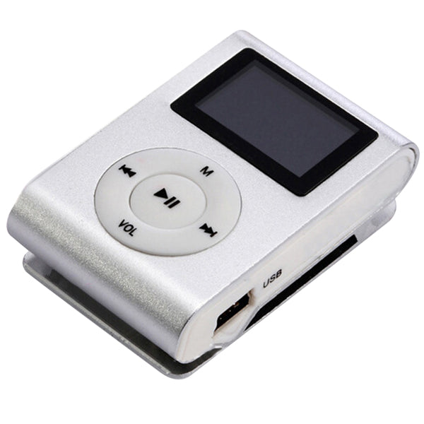 Mini Tune Buddy Jog And Walk With MP3 Player And FM Radio - Silver