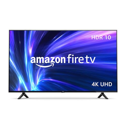 Amazon Fire TV 55" 4-Series 4K UHD smart TV with Fire TV Alexa Voice Remote, stream live TV without cable - 55-inch - TV only