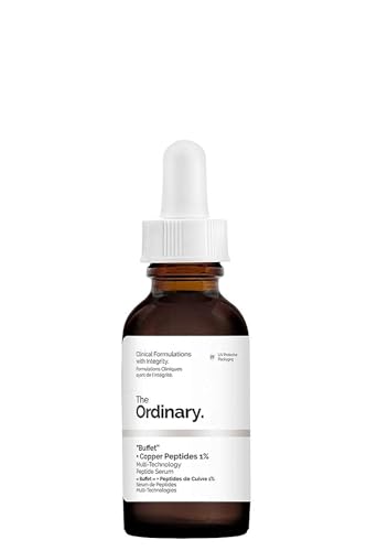The Ordinary "Buffet" + Kupferpeptide 1% – 30 ml, Multi-Technology-Peptid-Serum für mehrere Zeichen des Alters bei Unze.