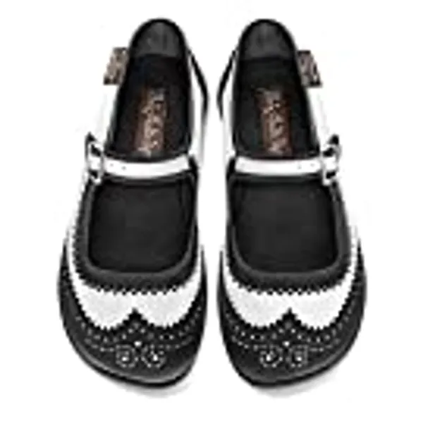 Hot Chocolate Design Chocolaticas Vintage Canvas Women's Mary Jane Flat Shoes