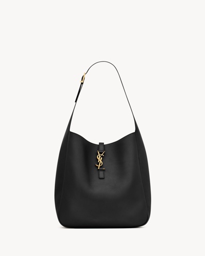 LE 5 À 7 supple LARGE in grained leather | Saint Laurent