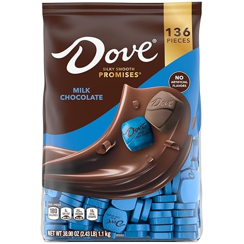 DOVE PROMISES Milk Chocolate Candy, 136 Ct Bulk Bag - Milk Chocolate