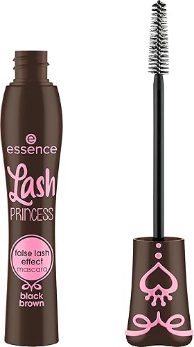essence | Lash Princess False Lash Effect Mascara Brown (1 Pack) | Intense Volume, Length & Definition | Vegan, Cruelty Free & Paraben Free - 0.4 Fl Oz (Pack of 1) - Brown