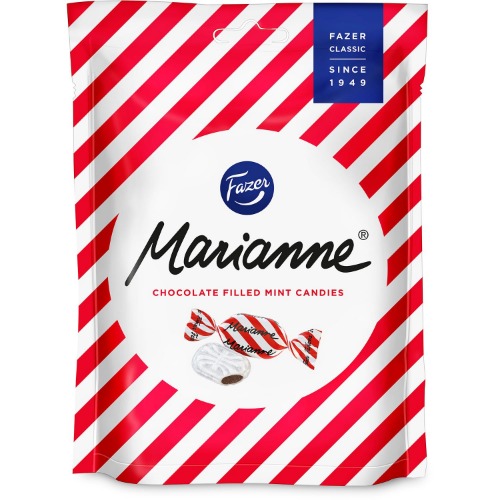 Fazer Marianne (2 x 120 g) - Pepparmynta godis fyllda med choklad