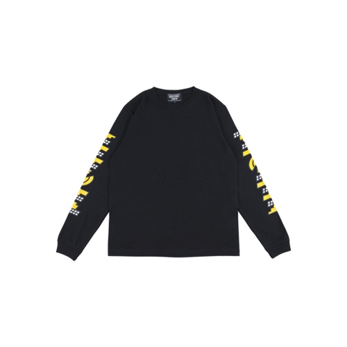 *Pre-order* MLE Pac-man x Grafflex Long Sleeve Tee 01 by Medicom Toy - Black / L