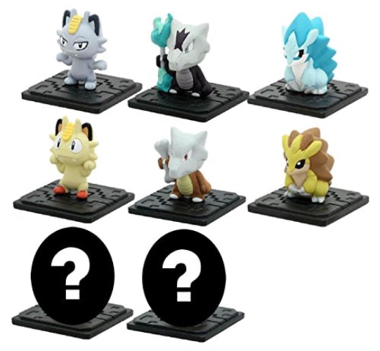 Pocket Monsters Sun & Moon - Nyarth - Moncolle Get - Moncolle Get Vol.7 Nankoku no Koyuushu (Takara Tomy) - Pre Owned