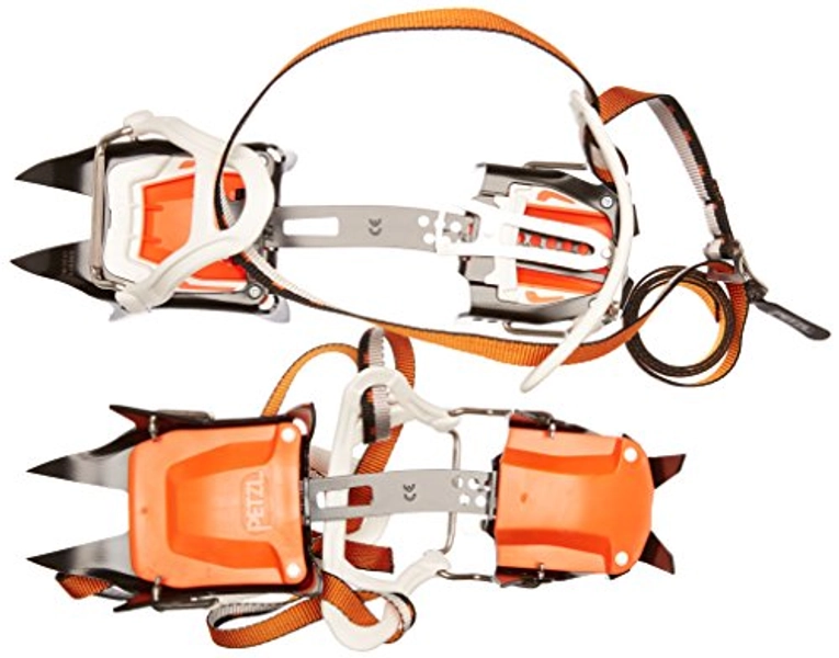 Petzl IRVIS Crampons - 10-Point Crampons for Ski Touring and Glacier Travel