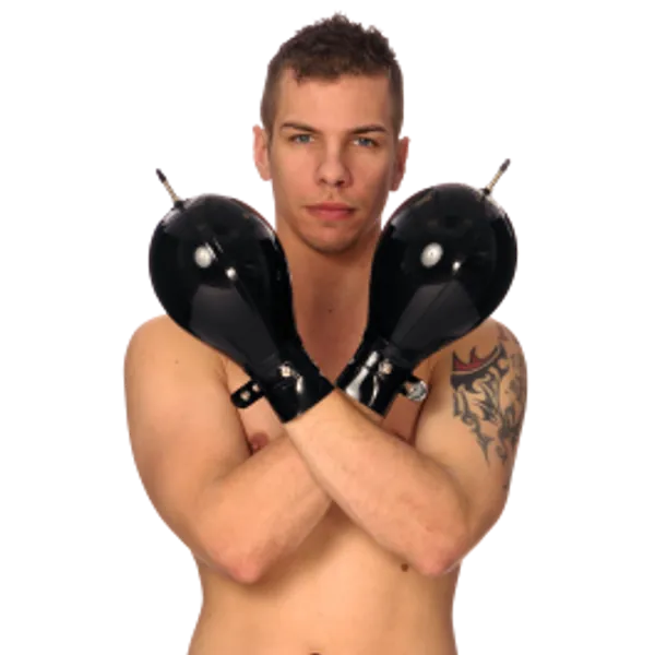 Inflatable Balloon Mitts