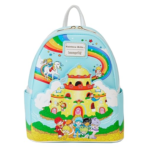 Loungefly Rainbow Brite Color Castle Mini Backpack