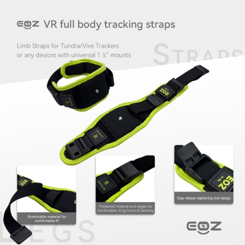 1. EOZ VR Straps for full body tracking | Limbs (Left and Right)