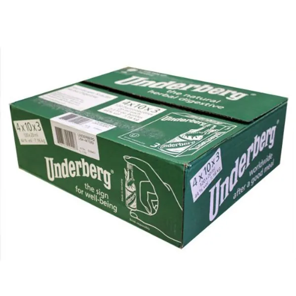 Case Pack: 3 Underberg Bottles Each (Packaging May Vary) - 