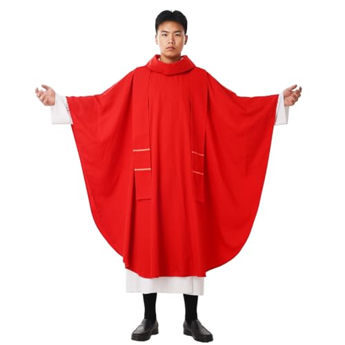Red Priest Chasuble