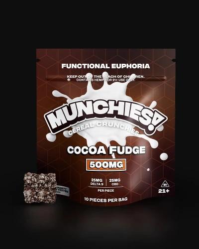 Cocoa Fudge 500mg THC+CBD Cereal Crunchies