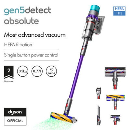 Dyson Gen5detect™ Absolute stick vacuum (Purple/Iron/Purple)  | eBay