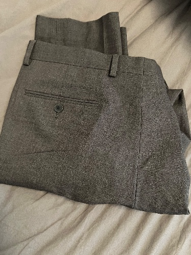 Used Calvin Klein suit pants gray 