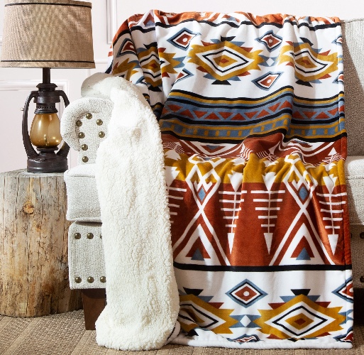 Arrowhead Earth Plush Sherpa Throw | Default Title