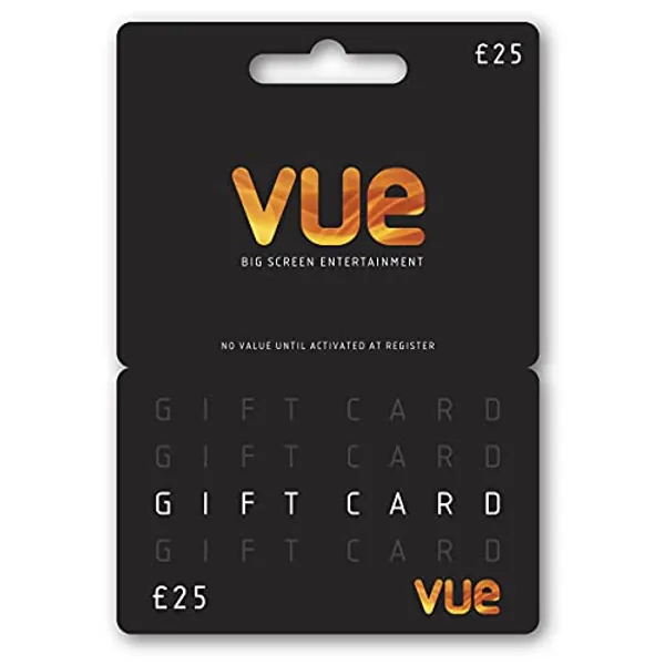 VUE Gift Card - UK Redemption - Delivered by post