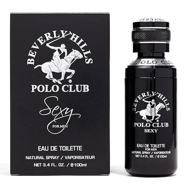 Beverly Hills Polo Club SEXY - Oriental, Woody Cologne for Men - Timeless, Fresh & Masculine Fragrance Scent - Eau De Toilette Spray 3.40fl.oz / 100ml - Floral - 3.4 Fl Oz (Pack of 1)