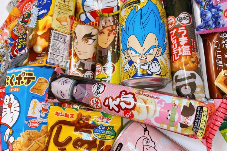 Anime Cartoon Asian Snack Box | Default Title