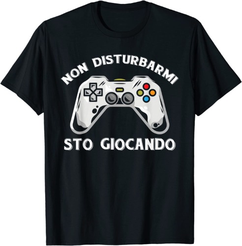 Controller Non Disturbarmi Sto Giocando Idea Regalo Gaming Maglietta
