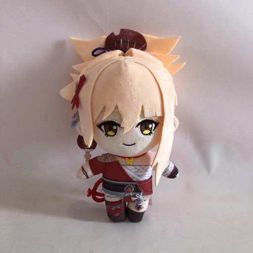 VIRAZ Genshin Impact Yoimiya Plushie Peluche Peluche Peluche Cuscino Compleanno Natale Capodanno per Ragazzi Ragazze Bambini Regalo Cartoon Game 23 cm