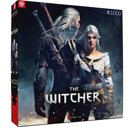 Good Loot Puzzle Da Gioco The Witcher Geralt E Ciri Puzzle Di Giochi Per Computer Per Adolescenti E Adulti Idee Per Il Tempo Libero Ispirato Da Un Gioco Per Computer 1000 Pezzi 68x48 cm