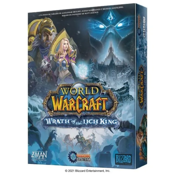 Unbox Now - Pandemic - World of Warcraft: Wrath of The Lich King - Juego de Mesa en Español